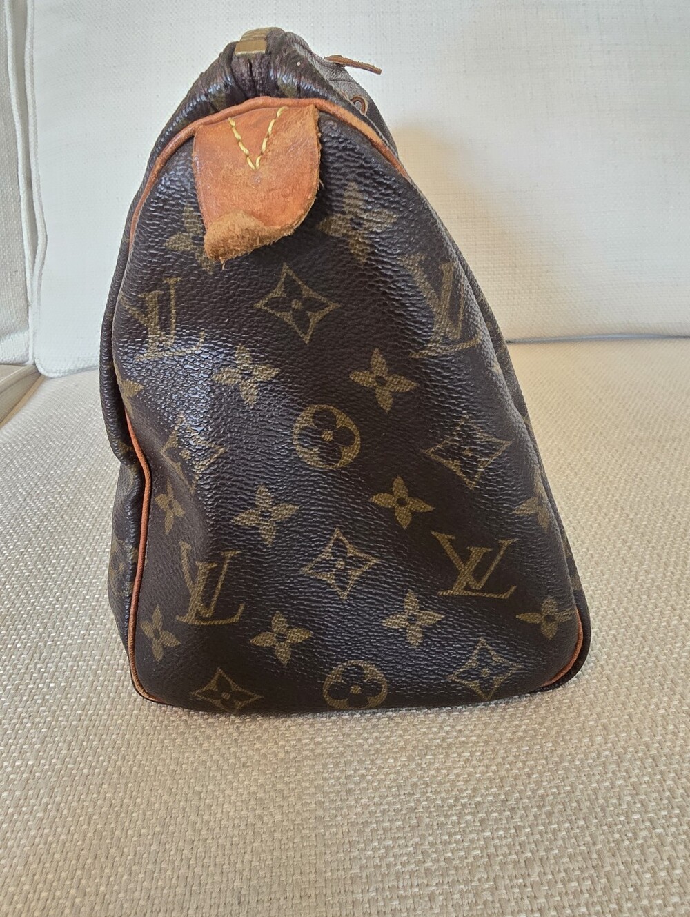 Louis Vuitton vintage speedy 30 leather satchel handbag - Picture 6 of 16